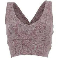 Guru-Shop T-Shirt Bauchfreies Top, Bra Top, Yoga Top aus.. Festival, Ethno Style, Psychedelic, alternative Bekleidung