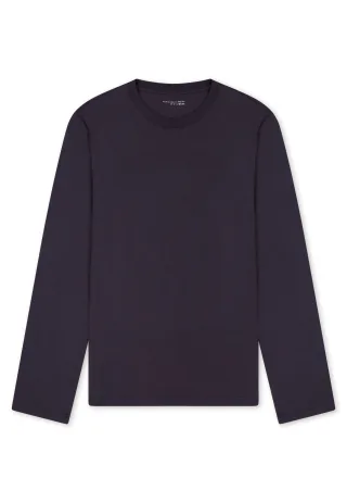 SCHIESSER - Langarmshirt Rundhals graphit - Gr. - 56