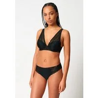 Skiny Triangel-BH Initialace mit Bügel, Spitze über den Cups, gepolstert