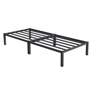 Ml-Design Metallbett, Anthrazit, Metall, Rechteckig, 90x200 cm, Schlafzimmer, Betten, Metallbetten