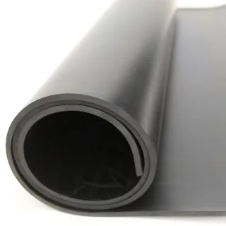SBR Gummiplatten Industriegummi | Größe: 1.4 m x 10 m x 4.5 mm