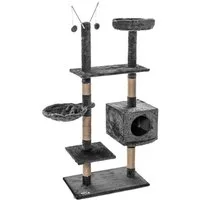 ESTEXO Kratzbaum Katzenkratzbaum Katzenbaum 150cm Spielbaum Kletterbaum für Katzen Gr