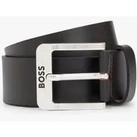 BOSS Ledergürtel BOSS Herrengürtel Jemio_Sz40 50512795-001 – Schwarz