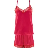 Erwin Müller Pyjama Damen-Shorty Satin Uni
