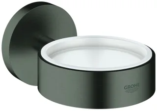 GROHE Halter Essentials 40369 für Becher Seifenschale/-spender hard graphite geb., 40369AL1 40369AL1