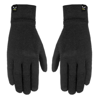SALEWA - CRISTALLO LINER HANDSCHUHE - Schwarz (Gr.XS)