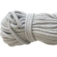 Mississhop Kordel 100 m / Ø 5 mm / Ø 3 mm Baumwollkordel Seil Kordel 100 % Baumwolle
