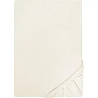 Castell - Markenbettwäsche Spannbettlaken Jersey in Gr. 90x200, 140x200 oder 180x200 cm, Jersey, Gummizug: rundum, (1 Stück), aus Baumwolle, für Matratzen bis 22 cm Höhe, Bettlaken, Spannbetttuch
