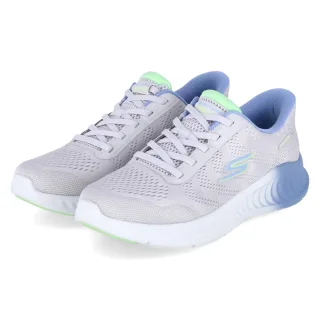 Skechers Slip-ins Sneaker GO WALK NOW KHLOE Grau - Gr. 37 -  Textil
