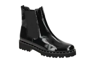 Gabor 51.750.97 Damen Stiefeletten - Schwarze Ankle-Boots Chelsea Style