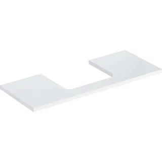Geberit ONE Waschtisch-Platte, Ausschnitt mittig, für Aufsatzwaschtisch 505285001