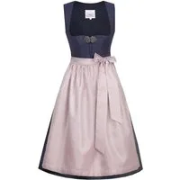 MarJo Dirndl Dirndl Codi 65cm Länge nachtblau mauve