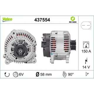 Valeo Lichtmaschine Audi A4 B7