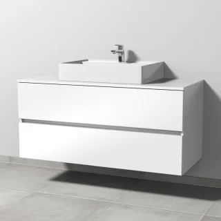 Sanipa Solo One Keramik-Set Angular Waschtisch-Set PS21478