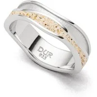 DUR Fingerring DUR Schmuck: Ring "Strandwellen", mit Strandsand, R5733