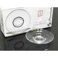 Pasabahce Untertasse Teeteller 54621 6er Linka Unterteller transparent, (6 St)
