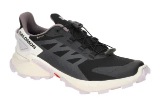 Salomon 474618 SUPERCROSS 4 GTX Women's Trailrunning-Schuh Schwarz GORE-TEX a...