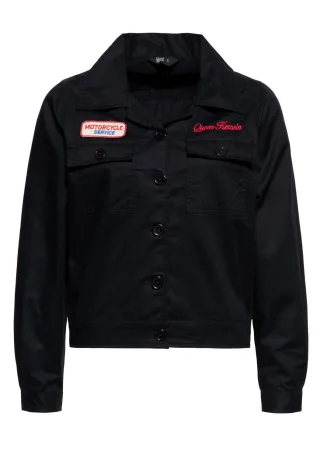 Queen Kerosin Damen Workwear Jacke Faster Then The Wind
