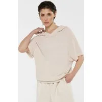 SENSES.THE LABEL Kapuzenpullover mit überschnittenen Schultern