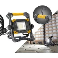 Northpoint LED Baustrahler LED Baustrahler Arbeitsstrahler 50W dimmbar 3m Kabel mit Steckdose