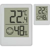 TFA Dostmann Raumthermometer Digitales Thermometer Hygrometer TFA 30.5039 Raumklimakontrolle, 2-tlg.