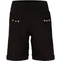 malito more than fashion Leinenhose malito Damen Bermuda aus Leinen, lässige kurze Hose, Shorts für den Bermuda aus Leinen