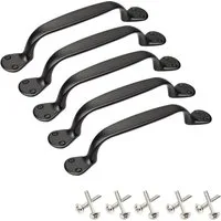 SO-TECH® Möbelgriff Erik, Lochabstand 96 mm (5-St), schwarz, Abmessungen 143,5 x 22,7 x 25 mm