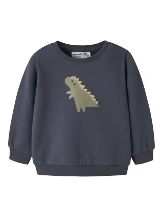 NAME IT - NBMVONNE LS SWEAT BOX BRU Ombre Blue - Gr. - 80