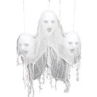 Home-trends24.de LED Dekofigur Geist Hänger Halloween Deko Gruselsound mit Bewegung