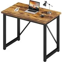 HOMALL Gamingtisch Computertisch, geeignet für kompakte Räume: 80/100/120/140 cm (Kompakter Schreibtisch und Spieltisch, maximale Tragkraft 130 Kilogramm)