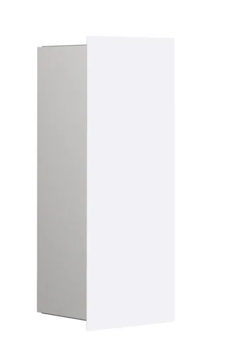 emco Abfallsammler asis pure mit Glasfront144x436 mm, weiss matt,975528412 975528412