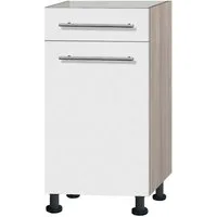 OPTIFIT Unterschrank Bern 40 cm breit, mit Tür und Schubkasten, mit höhenverstellbaren Füßen