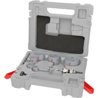 Bosch PRO Multi Material Lochsäge Q-Lock Aufsteckhalter ø 22,29,35,44,51,65 - 10 teiliges Set - 2608901551