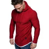 Amaci&Sons Kapuzenpullover PEORIA 2in1 Kapuzenpullover