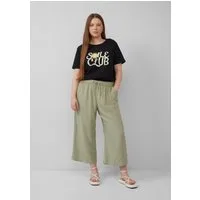 QS Culotte Hose Fließende Culotte aus Viskose