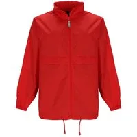 FRIESEN Friesennerz Regenjacke Unisex Windbreaker "Moin von 8ern!" - Leichte Windjacke Fahrradjacke Jacke verstaubar in Seitentasche mit doppeltem Zip und Hüftgürtel