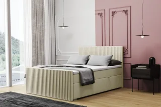 Boxspringbett Schlafzimmerbett MONTY 160x200cm in div. Farbvarianten