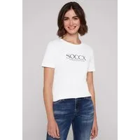 SOCCX Rundhalsshirt aus Baumwolle