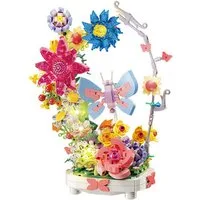Esun Blumen Bouquet Building Set 914 Stück, DIY Einzigartige Dekoration Spielbausteine, (SET, 914 St., Blumen Baukasten), Blumenstrauß Sammlung für Alle Altersgruppen