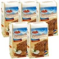 Bielmeier Backmischung Wellnessbrot PowerKüchenmeister, 1 x 2500 g, (5 x 500g), Made in Baden-Württemberg (SET314026-5)