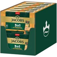 JACOBS Kaffee Löskaffee 3in1 Typ Caramel Instantkaffee 12 x 10 = 120 Getränke, (Packung, 12er Pack)
