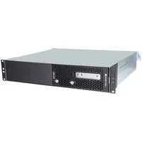 xMac mini (2024+) Gehäusesystem, Rack-Gehäuse schwarz, 2 Höheneinheiten