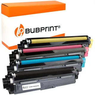 Bubprint 4 Toner kompatibel für Brother TN-242 - TN-246 black cyan magenta yellow DCP-9022 CDW HL-3142 CW