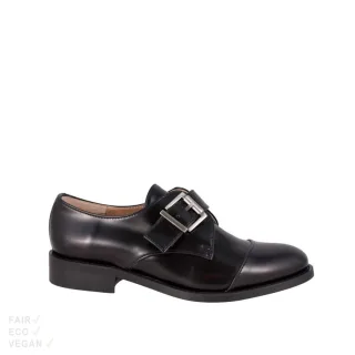 NAE Vegan Shoes Vince Strap black 39