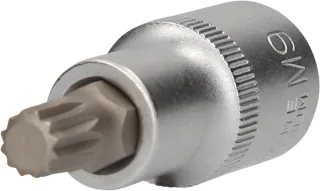 Brilliant Tools 1/2" Vielzahn-Bit-Stecknuss, 55 mm lang - BT022933