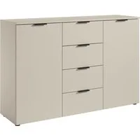 HBZ Sideboard Linz Kommode, BxHxT 135x90x40cm (1 St), Breite 135cm,Lip-Griff, Melaminbeschichtung