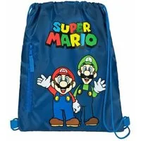Super Mario Turnbeutel Gymbag für Jungen und Mädchen für Alltag und Aktivitäten