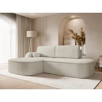 MIRJAN24 Ecksofa Koro, mit Schlaffunktion und Bettkasten, Modern L-Form, 256x177x90 cm