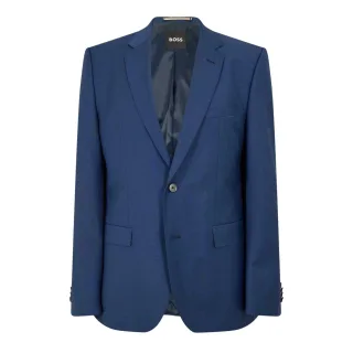 Boss - "H Jasper" Anzugjacke für Herren, Einreihig (Blau)