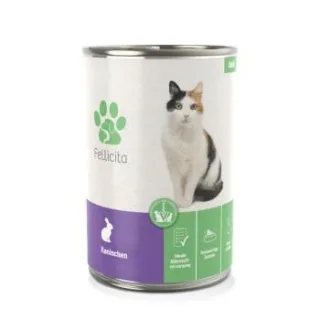 Fellicita Kaninchen pur 6x 400g